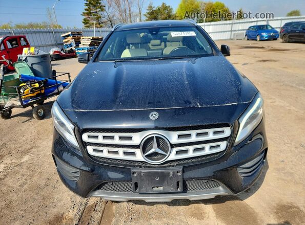 WDCTG4GB0JJ468890 2018 MERCEDES-BENZ GLA Черный Вид спереди