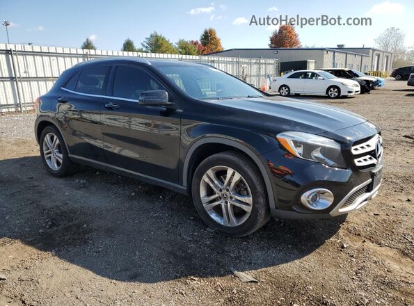 WDCTG4GB4JJ442941 2018 MERCEDES-BENZ GLA Черный Передняя правая четверть