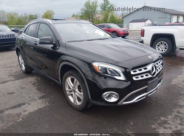 WDCTG4GB8KJ550304 2019 MERCEDES-BENZ GLA 250 Черный Передняя правая четверть
