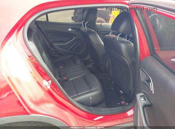 WDCTG4GB9HJ290231 2017 MERCEDES-BENZ GLA 250 Red Widok naklejki z numerem VIN
