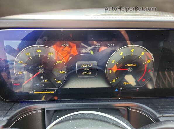 WDCYC6BJ3LX339702 2020 MERCEDES-BENZ G-CLASS Серый Вид щитка приборов