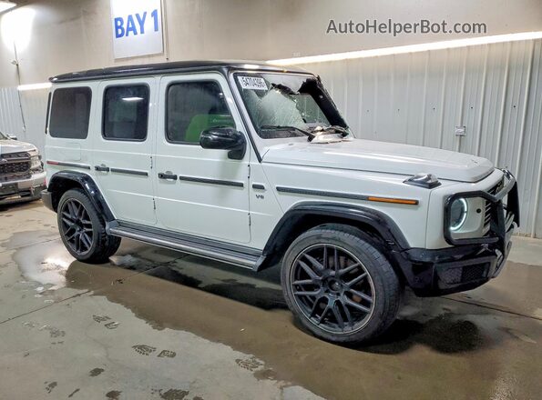 WDCYC6BJ4KX300115 2019 MERCEDES-BENZ G-CLASS Белый Передняя правая четверть