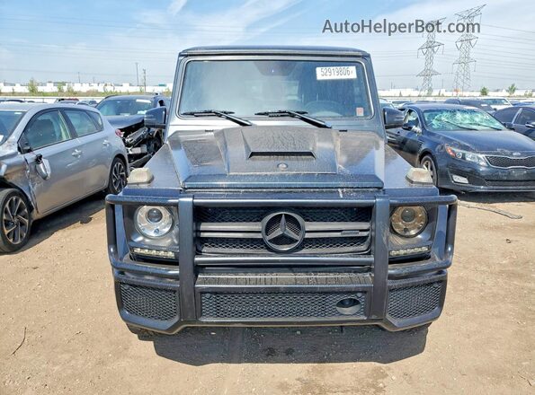 WDCYC7DF2HX265968 2017 MERCEDES-BENZ G-CLASS Black Widok z przodu