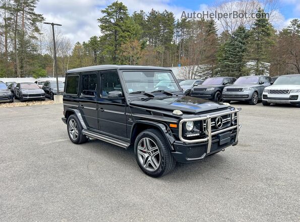 WDCYC7DF6HX275774 2017 MERCEDES-BENZ G-CLASS Черный Передняя левая четверть