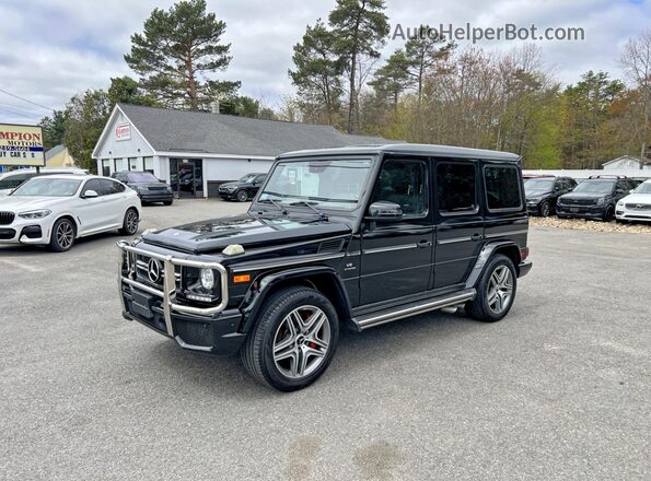 WDCYC7DF6HX275774 2017 MERCEDES-BENZ G-CLASS Черный Задняя левая четверть