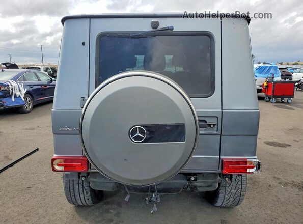 WDCYC7DF8GX246212 2016 MERCEDES-BENZ G-CLASS Gray Rear view
