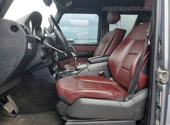 WDCYC7DF8GX246212 2016 MERCEDES-BENZ G-CLASS Gray Front interior view
