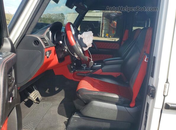 WDCYC7DHXJX287983 2018 MERCEDES-BENZ G-CLASS White Front interior view