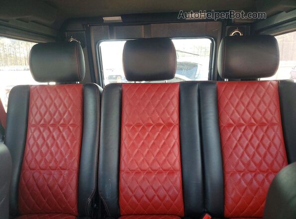 WDCYC7DHXJX287983 2018 MERCEDES-BENZ G-CLASS White Rear seats view