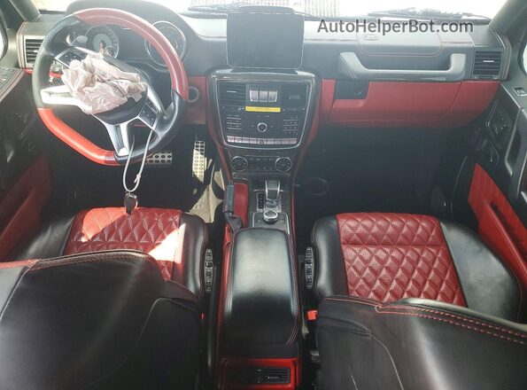 WDCYC7DHXJX287983 2018 MERCEDES-BENZ G-CLASS White Dashboard view