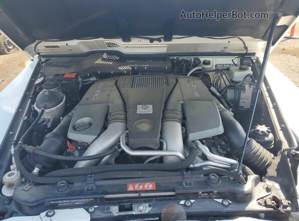 WDCYC7DHXJX287983 2018 MERCEDES-BENZ G-CLASS White Engine compartment view