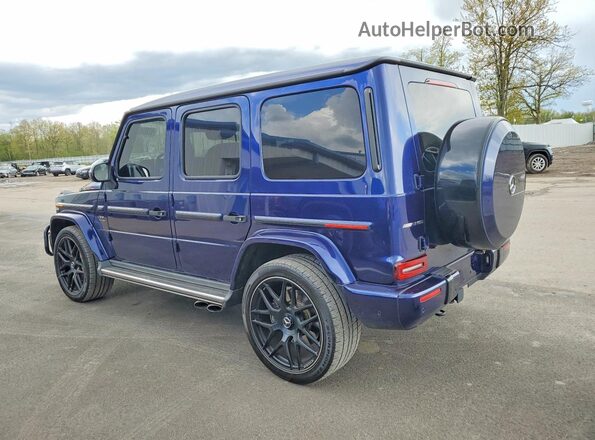 WDCYC7HJ0KX319225 2019 MERCEDES-BENZ G-CLASS Синий Задняя левая четверть