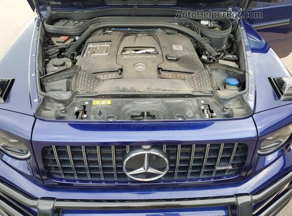 WDCYC7HJ0KX319225 2019 MERCEDES-BENZ G-CLASS Синий Вид подкапотного пространства