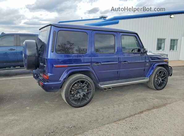 WDCYC7HJ0KX319225 2019 MERCEDES-BENZ G-CLASS Синий Задняя правая четверть