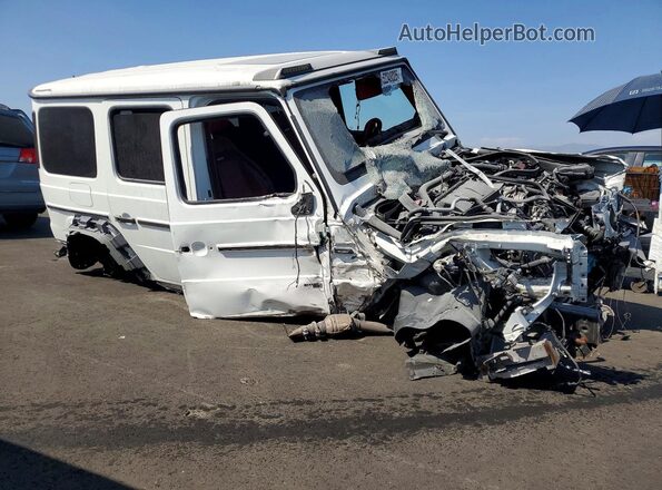 WDCYC7HJ5KX315218 2019 MERCEDES-BENZ G-CLASS Белый Передняя правая четверть