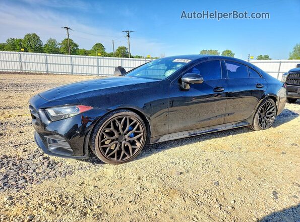 WDD2J5JB1KA019422 2019 MERCEDES-BENZ CLS-CLASS Black წინა მარცხენა ხედი სამი მეოთხედიდან