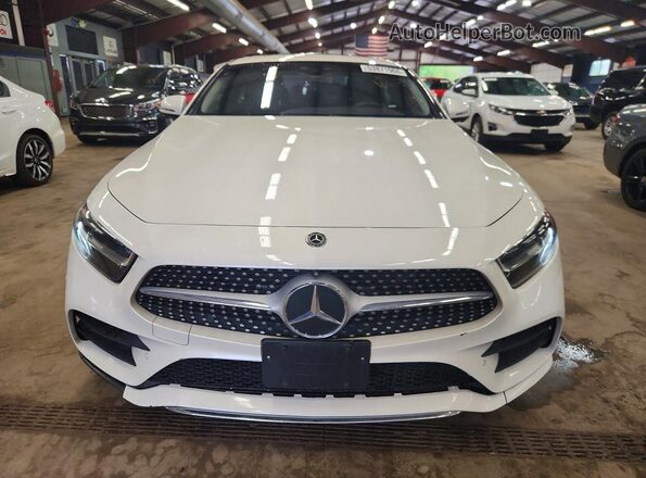 WDD2J5JB2KA046371 2019 MERCEDES-BENZ CLS-CLASS Белый Вид спереди