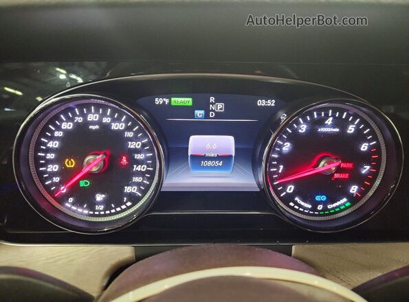 WDD2J5JB2KA046371 2019 MERCEDES-BENZ CLS-CLASS Белый Вид щитка приборов