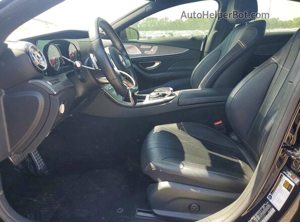 WDD2J5JB3KA028302 2019 MERCEDES-BENZ CLS-CLASS Black წინა სალონის ხედი