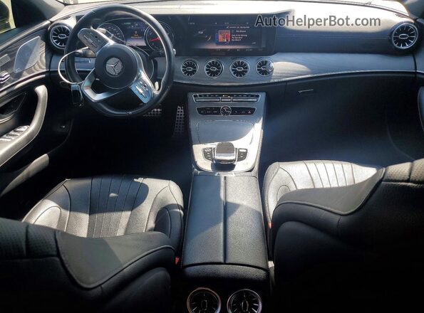 WDD2J5JB3KA028302 2019 MERCEDES-BENZ CLS-CLASS Black წინა პანელის ხედი