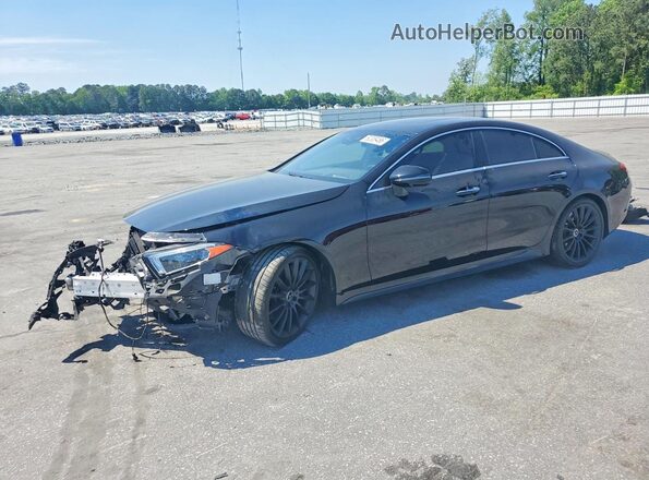 WDD2J5JB3KA028302 2019 MERCEDES-BENZ CLS-CLASS Black წინა მარცხენა ხედი სამი მეოთხედიდან