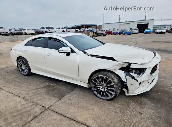 WDD2J5JB3KA028509 2019 MERCEDES-BENZ CLS-CLASS White Передня права чверть