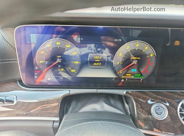 WDD2J5KB5KA027344 2019 MERCEDES-BENZ CLS-CLASS Черный Вид щитка приборов