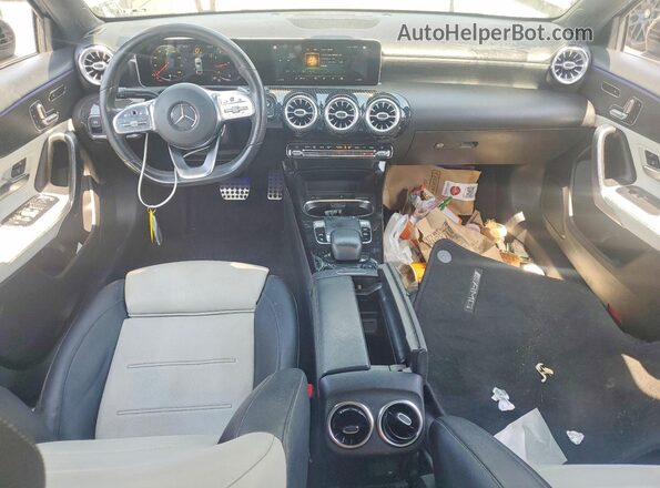 WDD3G4EB0KW012472 2019 MERCEDES-BENZ A Silver წინა პანელის ხედი