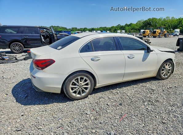 WDD3G4EB1KW001447 2019 MERCEDES-BENZ A Белый Задняя правая четверть
