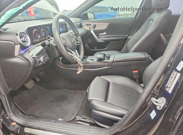 WDD3G4EB3LW037710 2020 MERCEDES-BENZ A Black Vista interior delantera