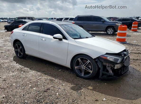 WDD3G4EB6KW000620 2019 MERCEDES-BENZ A White Front right