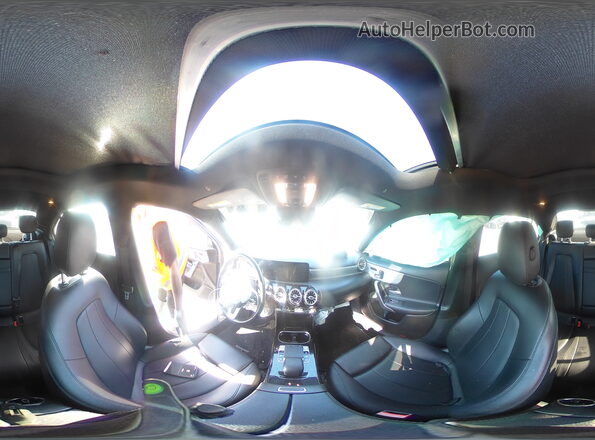 WDD3G4EB6LW038544 2020 MERCEDES-BENZ A Серебряный Панорамный вид салона 360°