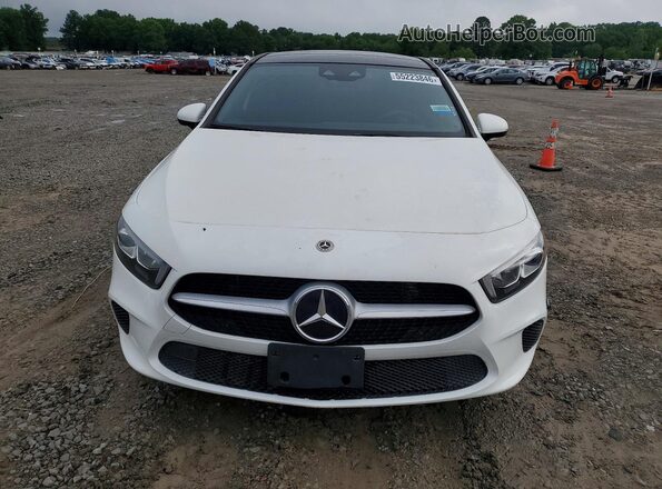 WDD3G4EB7KW000724 2019 MERCEDES-BENZ A White წინა ხედი
