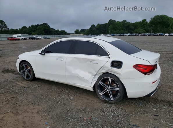 WDD3G4EB7KW000724 2019 MERCEDES-BENZ A White უკანა მარცხენა