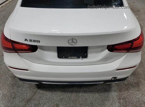 WDD3G4EB7KW026501 2019 MERCEDES-BENZ A Белый 