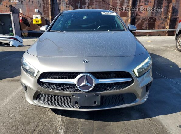 WDD3G4EB8KW031948 2019 MERCEDES-BENZ A Gray წინა ხედი