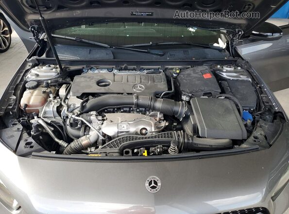 WDD3G4EB9KW006122 2019 MERCEDES-BENZ A Gray უკანა სალონის ხედი