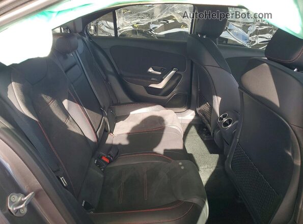 WDD3G4EB9KW006122 2019 MERCEDES-BENZ A Gray უკანა სავარძლების ხედი