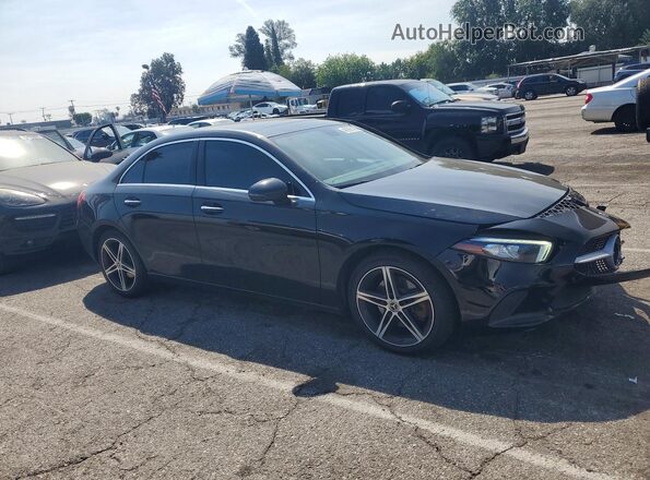 WDD3G4EBXKW021146 2019 MERCEDES-BENZ A Черный Передняя правая четверть