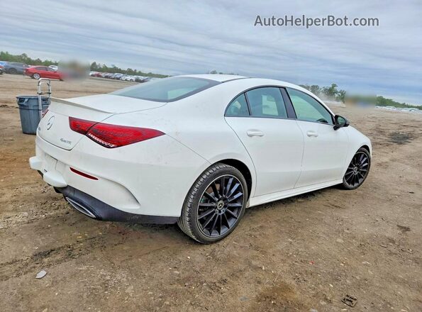 WDD5J4HB8LN028058 2020 MERCEDES-BENZ CLA-CLASS Белый Задняя правая четверть
