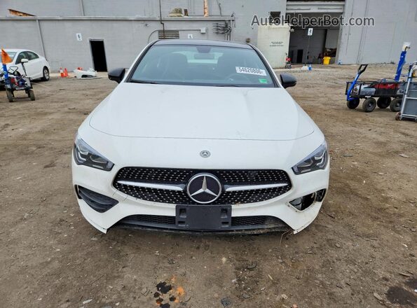 WDD5J4HB8LN028058 2020 MERCEDES-BENZ CLA-CLASS Белый Вид спереди