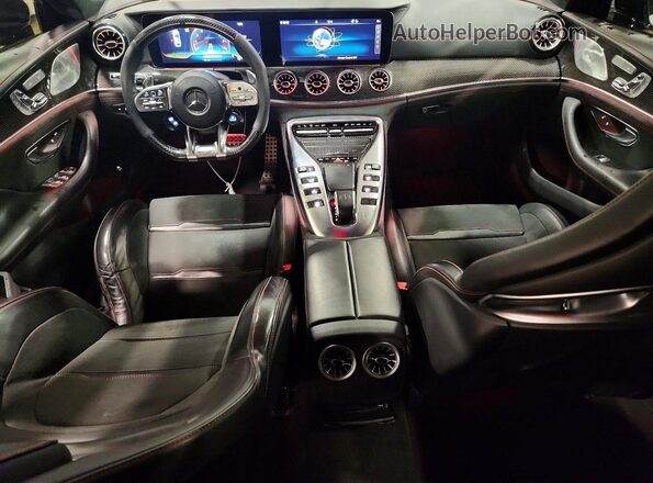 WDD7X8KB4KA006748 2019 MERCEDES-BENZ AMG White Առջևի վահանակի տեսք