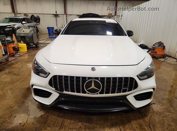 WDD7X8KB4KA006748 2019 MERCEDES-BENZ AMG White Դիմացի տեսք