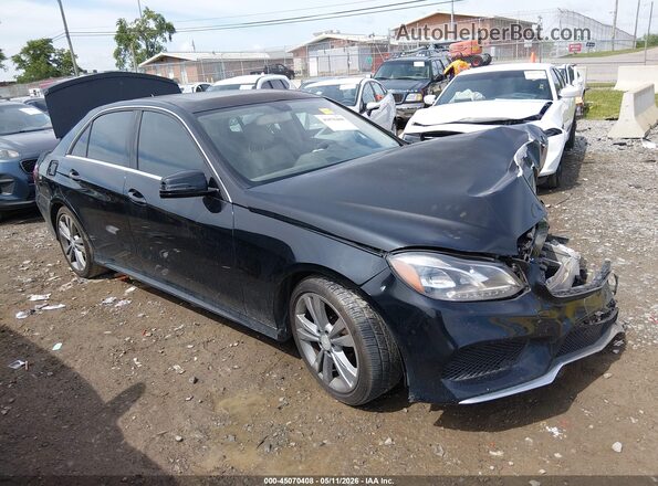 WDDHF5KB4GB184327 2016 MERCEDES-BENZ E-CLASS Черный Передняя правая четверть