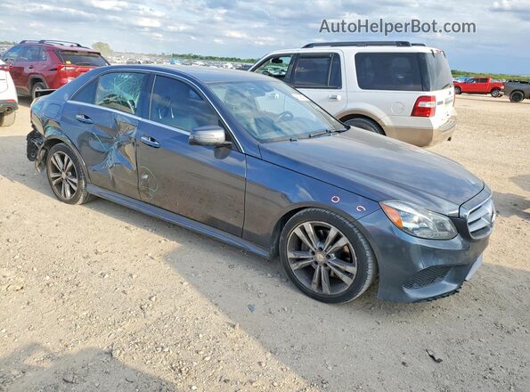 WDDHF5KB4GB238614 2016 MERCEDES-BENZ E Gray Przód prawy