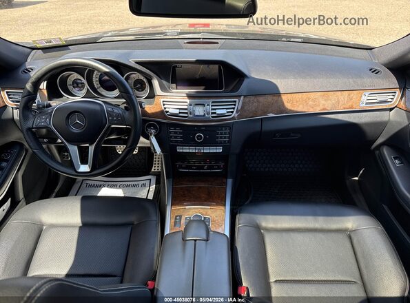 WDDHH8JB4GB180498 2016 MERCEDES-BENZ E-CLASS Черный Вид спереди
