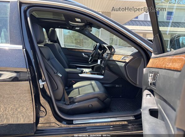 WDDHH8JB4GB180498 2016 MERCEDES-BENZ E-CLASS Черный Вид салона спереди