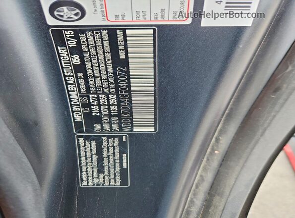 WDDJK7DA4GF040072 2016 MERCEDES-BENZ SL Black Vista del compartimento del motor