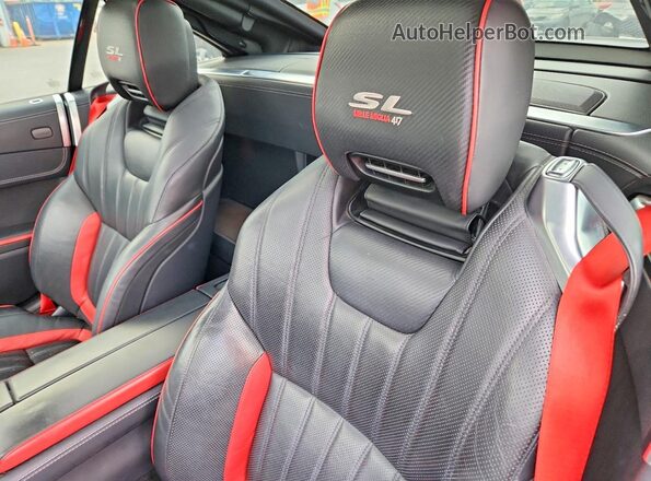 WDDJK7DA4GF040072 2016 MERCEDES-BENZ SL Black Vista de los asientos traseros