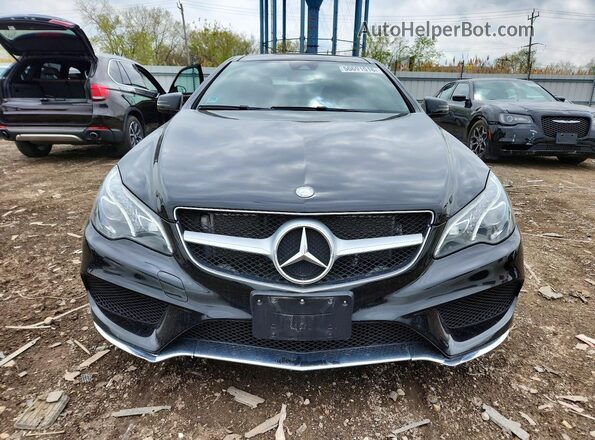 WDDKJ6HB4GF333197 2016 MERCEDES-BENZ E Черный Вид спереди